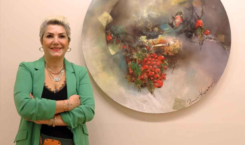 Ressam Pınar Kuseyri, “Doğanın Nefesi” Sergisinde Uzakdoğu Felsefesini Yansıttı