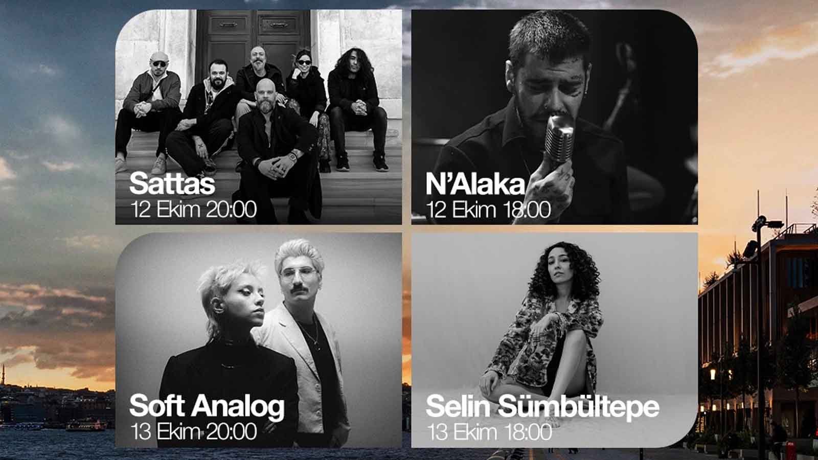 Açık Hava Konser Keyfi Galataport İstanbul’da N’alakaile Ve Sattas Sahne Alacak